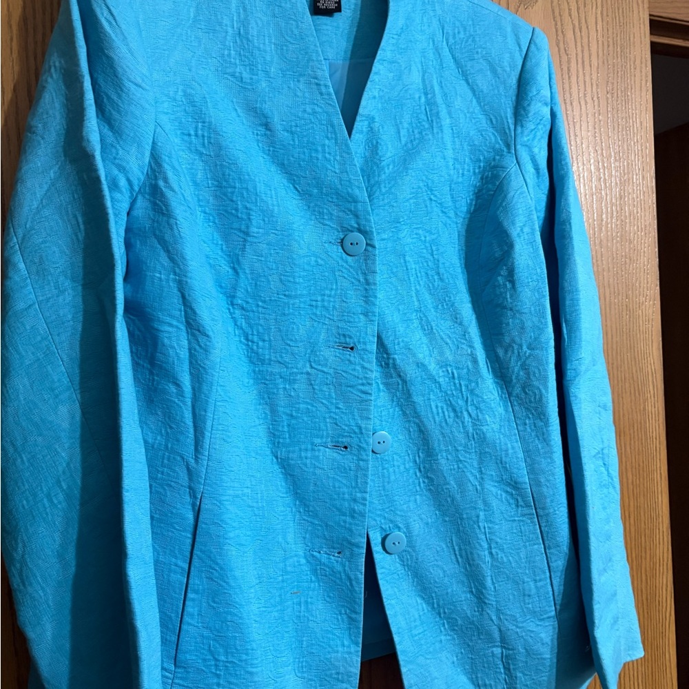 Dialogue Turquoise Blazer